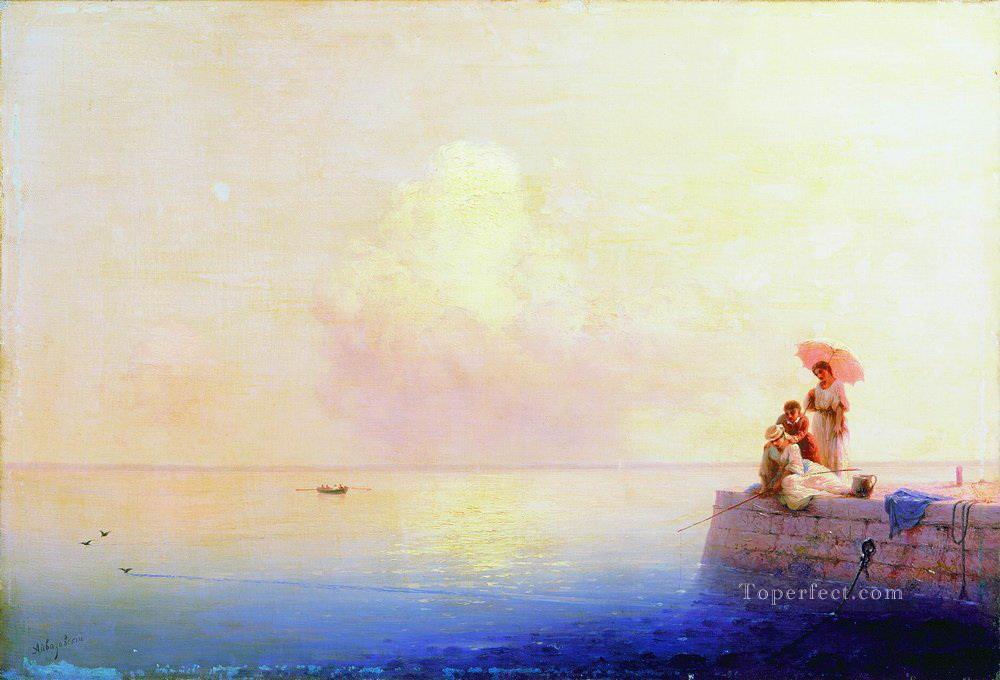 Ivan Aivazovsky calm sea Seascape Oil Paintings
